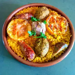 Valencian Style Oven-Baked Rice