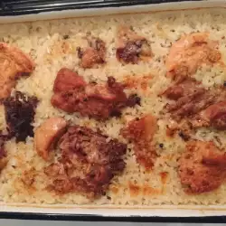 Oven-Baked Turkey with Rice