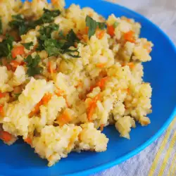 Rice with Curry and Carrots