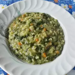 Rice with Spinach and Carrots