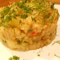 Rice with Zucchini and Potatoes