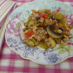 Rice with Vegetables and Soya Sauce