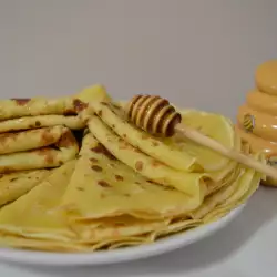 Pancakes with Honey