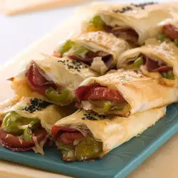 Stuffed Phyllo Pastries with Vegetables