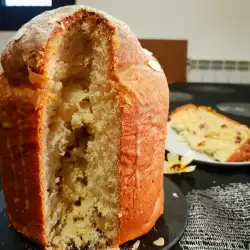 Panettone with Dates and Almonds