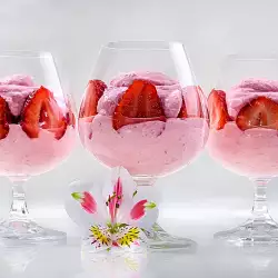 Russian Pink Cloud Dessert