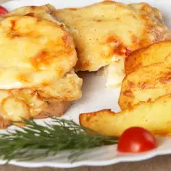 Oven-Baked Chicken and Cheese