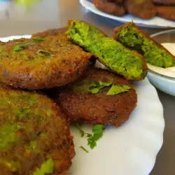 Parsley Patties with Yellow Cheese