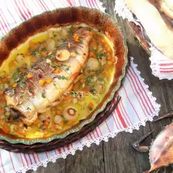 Stuffed Trout with Vegetables
