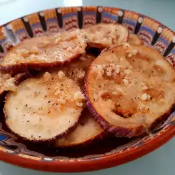 Fried Eggplant with Garlic and Vinegar