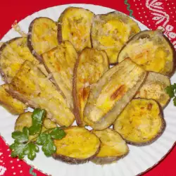 Crispy Oven-Baked Eggplant with Cheese