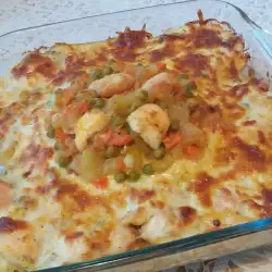 Oven-Baked Chicken Breasts with Bechamel