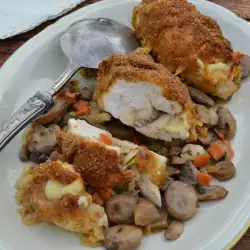 Chicken Roll with Mushrooms