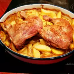 Chicken with Potatoes in the Oven