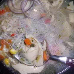 Colorful Chicken Soup