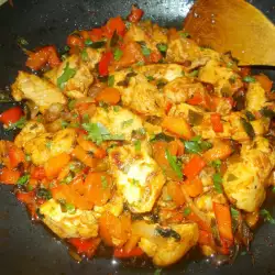 Sautéed Chicken Breasts with Vegetables