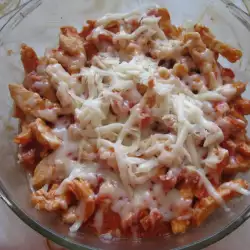 Chicken Juliennes with Ham and Cheese