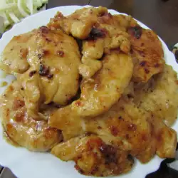 Chicken Breasts with Honey