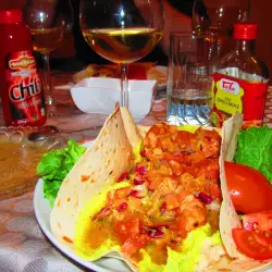 Mexican Chicken Burrito