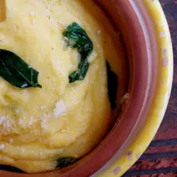 Polenta with Spinach