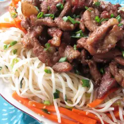 Thai Pork with Noodles