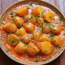 Potatoes in Tomato Sauce