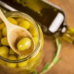 Canned Green Olives