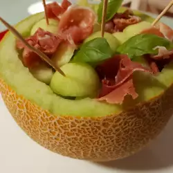 Prosciutto-Melon Bites