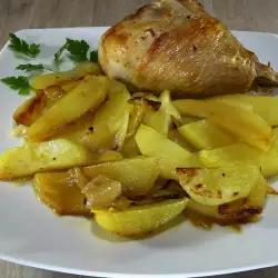 Turkey Leg with Potatoes