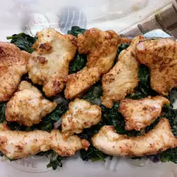 Honey Turkey Breasts with Spinach