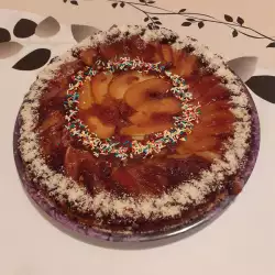 Caramel Apple Upside Down Cake