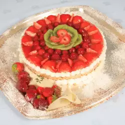 Cake with Jellied Fruit