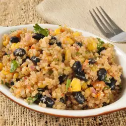 Quinoa with Black Beans and Corn