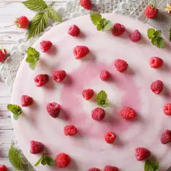 Summer Biscuit Cake with Raspberries