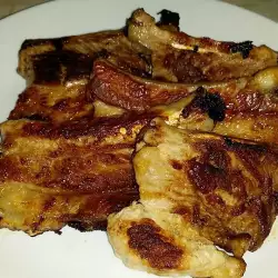 Roasted Pork Belly Ribs