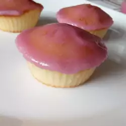 Pink Glaze for Pastries and Muffins