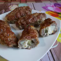 Small Rolls with Minced Meat and Stuffing