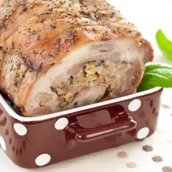 Greek Stuffed Roast Pork Belly