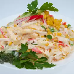 Spring Salad with Mayonnaise