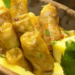 Cabbage Rolls with Fresh Cabbage