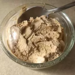 Ice Cream with Biscuits and Nesquick
