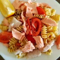 Fish Salad with Pasta