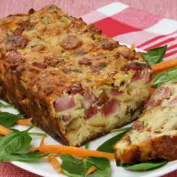 Salty Pie with Leeks and Ham