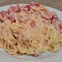 Spaghetti with Smoked Salmon