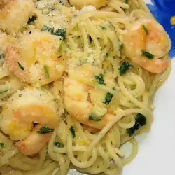 Spaghetti with Shrimp and Lemon