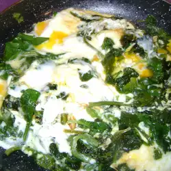 Fresh Spinach with Eggs
