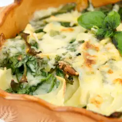 Oven-Baked Spinach and Potatoes