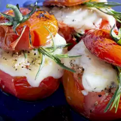 Tomatoes Stuffed with Feta and Herbs