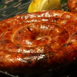 Oven-Grilled Thin Sausages