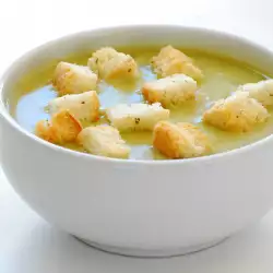 Cream Soup with Peas and Cream